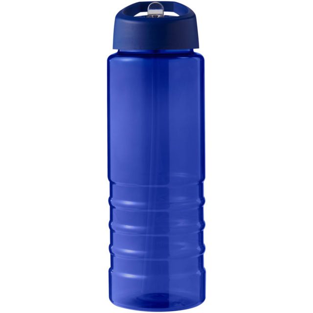 H2O Active® Eco Treble 750 ml Sportflasche mit Stülpdeckel - blau - Vorderseite