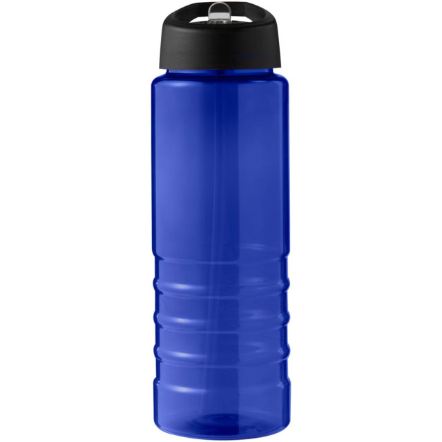 H2O Active® Eco Treble 750 ml Sportflasche mit Stülpdeckel - blau - Vorderseite