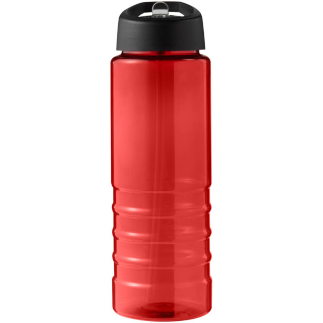 H2O Active® Eco Treble 750 ml Sportflasche mit Stülpdeckel - rot - Vorderseite