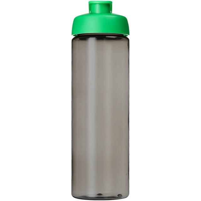 H2O Active® Eco Vibe 850 ml Sportflasche mit Klappdeckel - kohle - Vorderseite