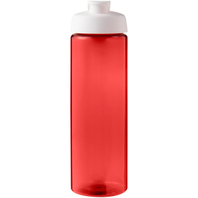 H2O Active® Eco Vibe 850 ml Sportflasche mit Klappdeckel - rot - Vorderseite