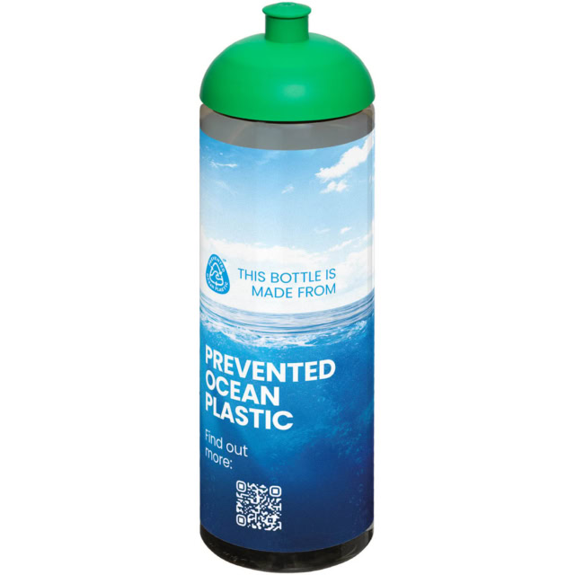 H2O Active® Eco Vibe 850 ml Sportflasche mit Stülpdeckel - kohle - Logo 1