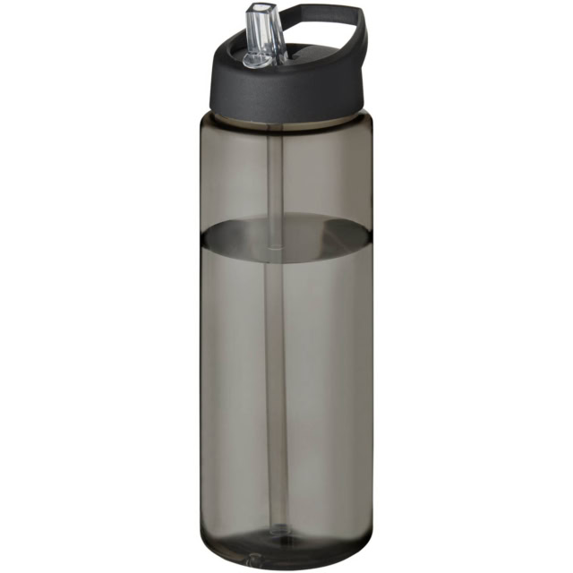 H2O Active® Eco Vibe 850 ml Sportflasche mit Ausgussdeckel - kohle - Hauptfoto