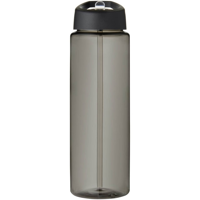 H2O Active® Eco Vibe 850 ml Sportflasche mit Ausgussdeckel - kohle - Vorderseite