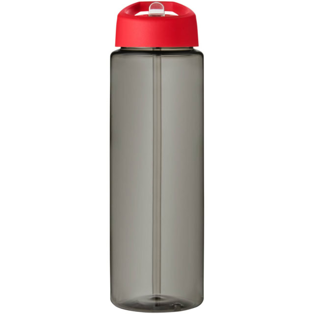 H2O Active® Eco Vibe 850 ml Sportflasche mit Ausgussdeckel - kohle - Vorderseite