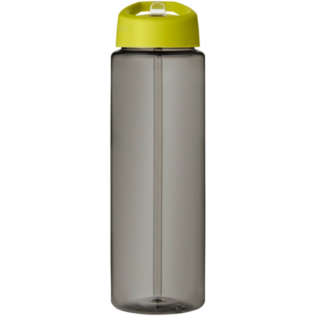 H2O Active® Eco Vibe 850 ml Sportflasche mit Ausgussdeckel - kohle - Vorderseite