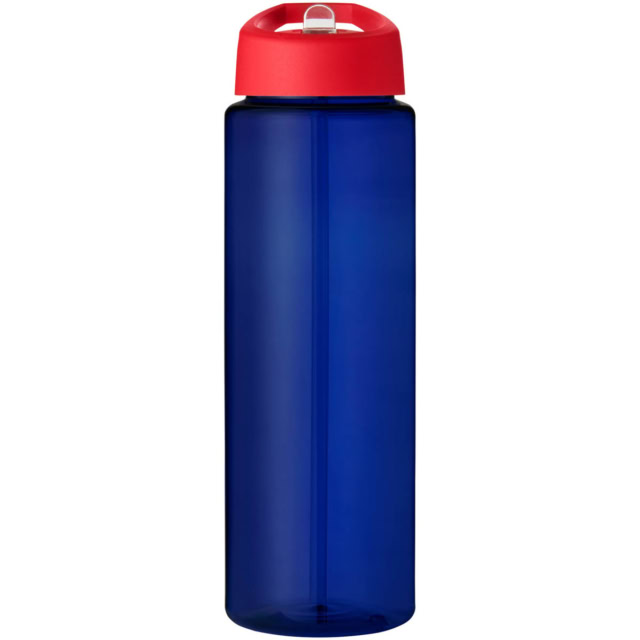 H2O Active® Eco Vibe 850 ml Sportflasche mit Ausgussdeckel - blau - Vorderseite