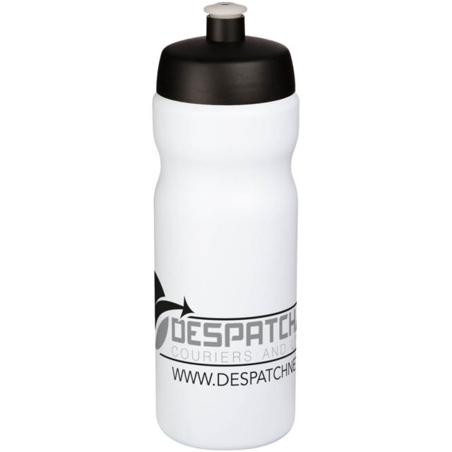 Baseline® Plus 650 ml Sportflasche - weiss - Logo 1