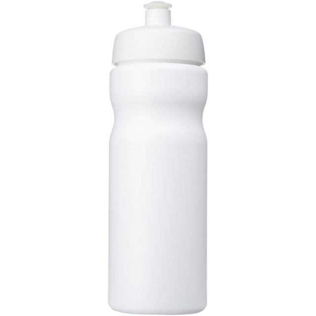 Baseline® Plus 650 ml Sportflasche - weiss - Vorderseite