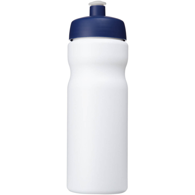 Baseline® Plus 650 ml Sportflasche - weiss - Vorderseite