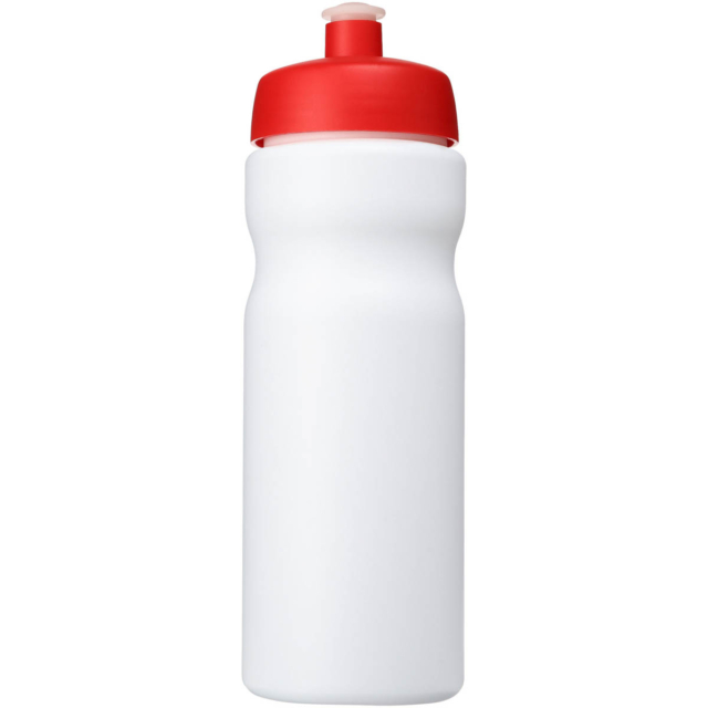 Baseline® Plus 650 ml Sportflasche - weiss - Vorderseite