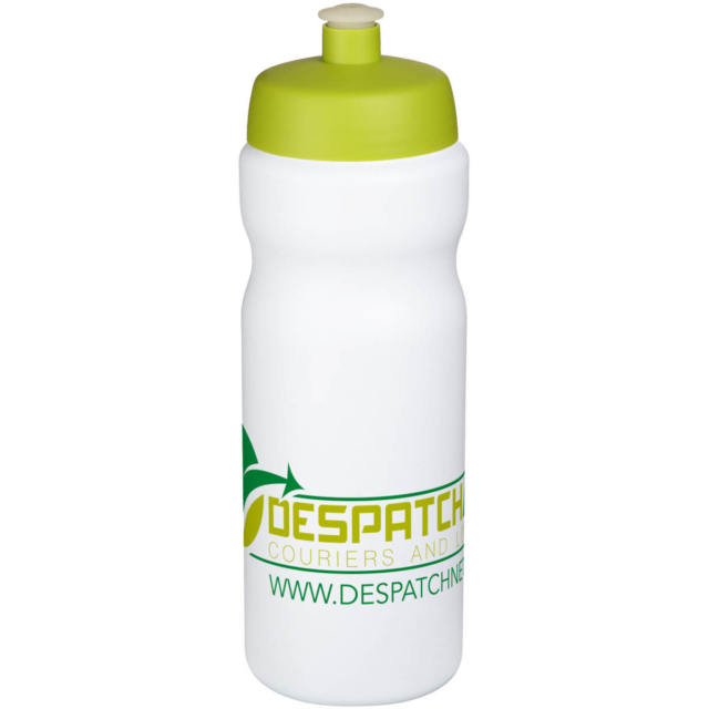 Baseline® Plus 650 ml Sportflasche - weiss - Logo 1