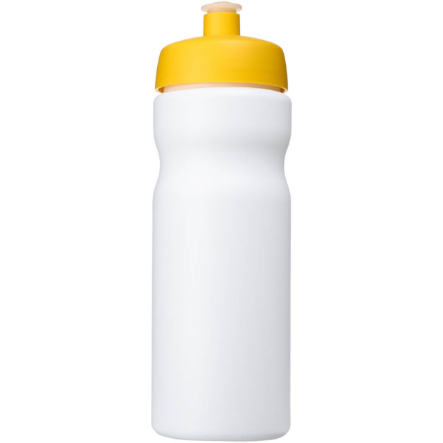 Baseline® Plus 650 ml Sportflasche - weiss - Vorderseite