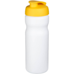 Baseline® Plus 650 ml Sportflasche mit Klappdeckel - weiss - Hauptfoto