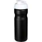 Baseline® Plus 650 ml Sportflasche mit Klappdeckel - schwarz - Hauptfoto