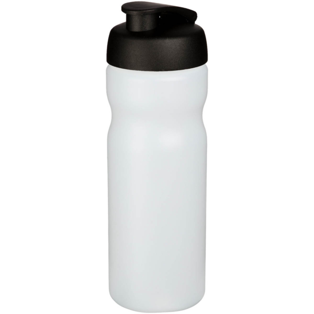 Baseline® Plus 650 ml Sportflasche mit Klappdeckel - transparent - Hauptfoto