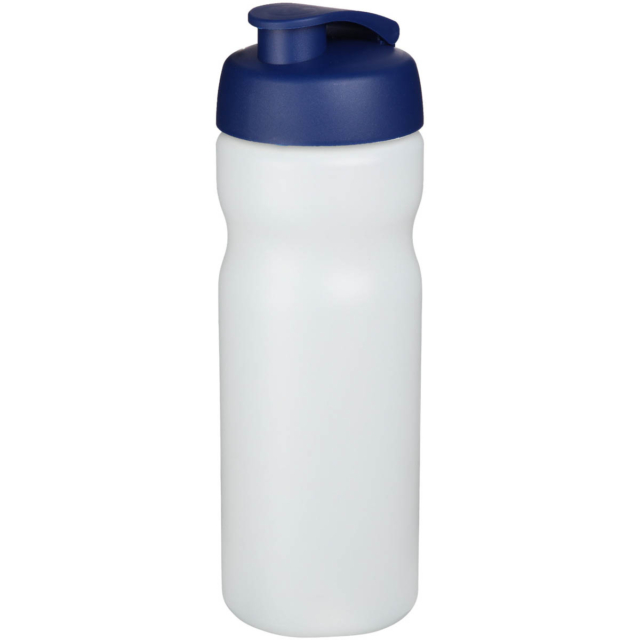 Baseline® Plus 650 ml Sportflasche mit Klappdeckel - transparent - Hauptfoto