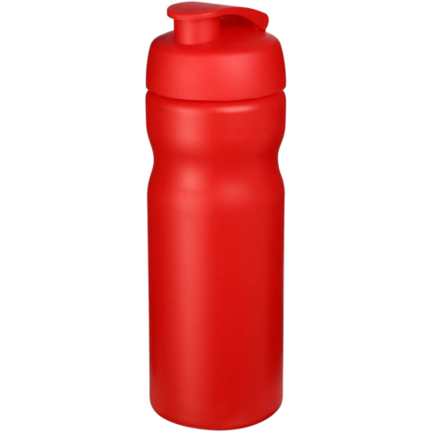 Baseline® Plus 650 ml Sportflasche mit Klappdeckel - rot - Hauptfoto