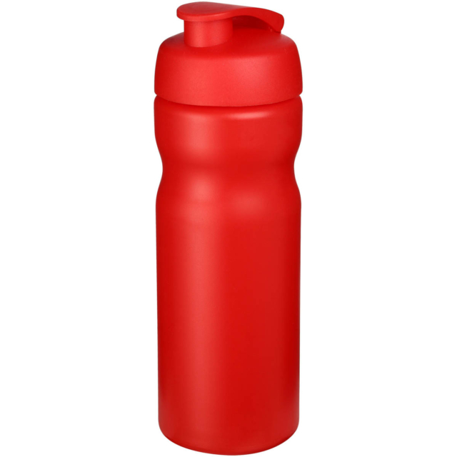 Baseline® Plus 650 ml Sportflasche mit Klappdeckel - rot - Hauptfoto