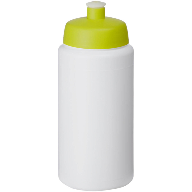 Baseline® Plus grip 500 ml Sportflasche mit Sportdeckel - weiss - Hauptfoto