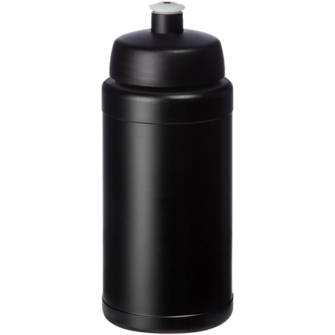 Baseline® Plus 500 ml Flasche mit Sportdeckel - schwarz - Hauptfoto