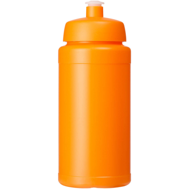 Baseline® Plus 500 ml Flasche mit Sportdeckel - orange - Vorderseite