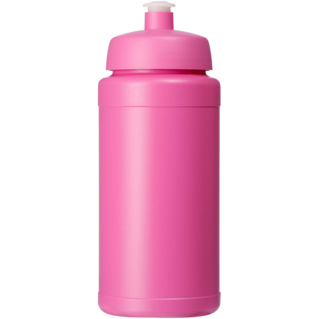 Baseline® Plus 500 ml Flasche mit Sportdeckel - magenta - Vorderseite