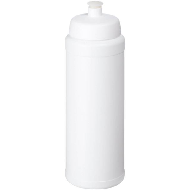 Baseline® Plus grip 750 ml Sportflasche mit Sportdeckel - weiss - Hauptfoto