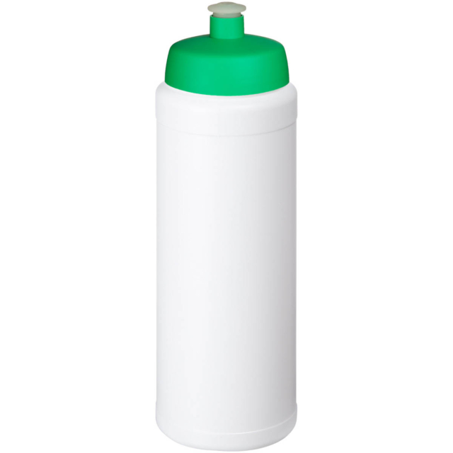 Baseline® Plus grip 750 ml Sportflasche mit Sportdeckel - weiss - Hauptfoto