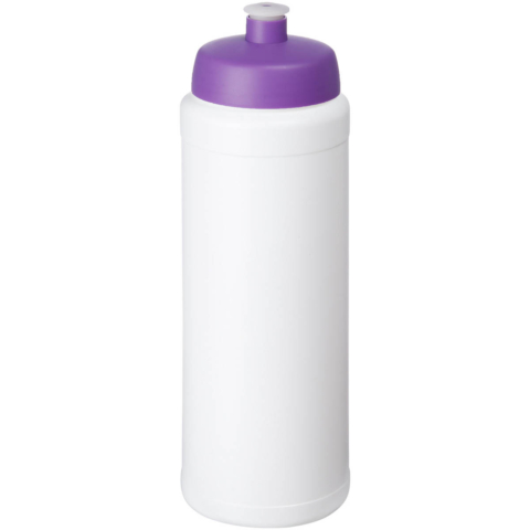 Baseline® Plus grip 750 ml Sportflasche mit Sportdeckel - weiss - Hauptfoto