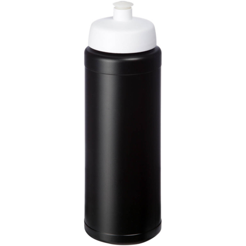 Baseline® Plus grip 750 ml Sportflasche mit Sportdeckel - schwarz - Hauptfoto