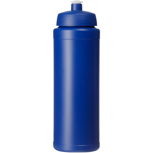 Baseline® Plus grip 750 ml Sportflasche mit Sportdeckel - blau - Vorderseite