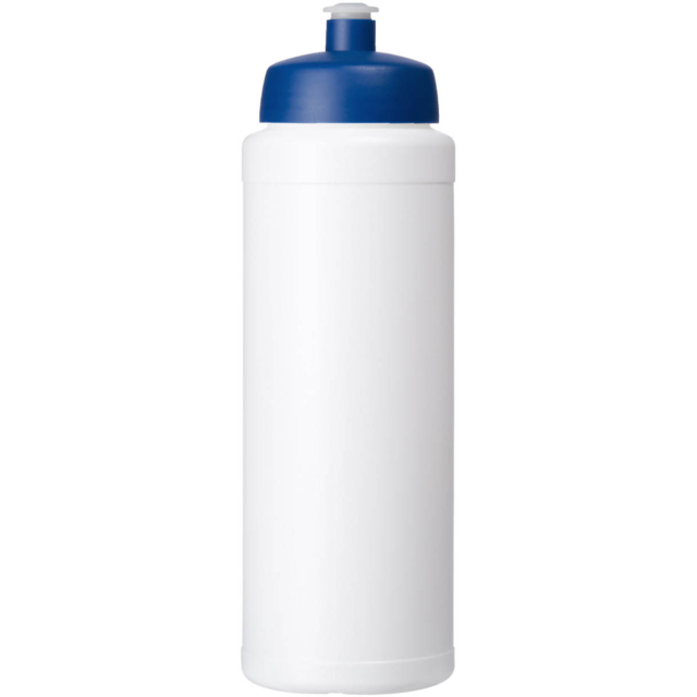 Baseline® Plus 750 ml Flasche mit Sportdeckel - weiss - Vorderseite