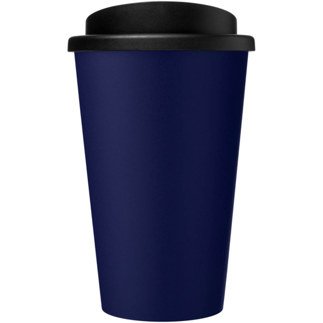 Americano® recycelter isolierter 350 ml Becher - blau - Vorderseite