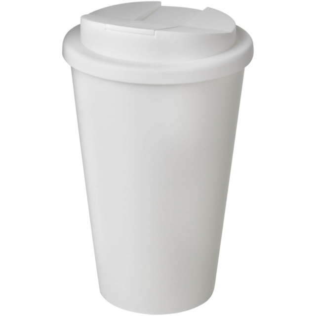 Americano® 350 ml Isolierbecher mit auslaufsicherem Schraubverschluss - weiss - Hauptfoto