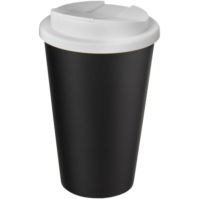 Americano® 350 ml Isolierbecher mit auslaufsicherem Schraubverschluss - schwarz - Hauptfoto