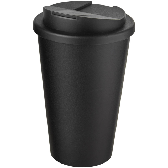 Americano® 350 ml Isolierbecher mit auslaufsicherem Schraubverschluss - schwarz - Hauptfoto