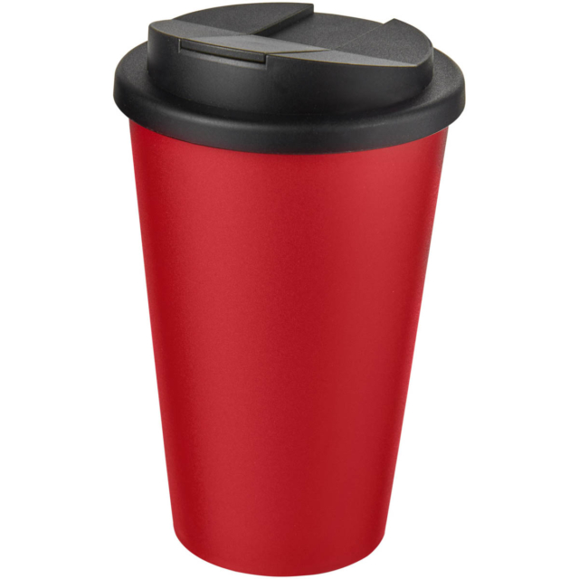 Americano® 350 ml Isolierbecher mit auslaufsicherem Schraubverschluss - rot - Hauptfoto