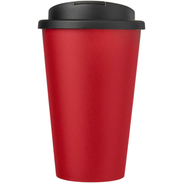 Americano® 350 ml Isolierbecher mit auslaufsicherem Schraubverschluss - rot - Vorderseite