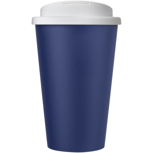 Americano® 350 ml Isolierbecher mit auslaufsicherem Schraubverschluss - blau - Vorderseite