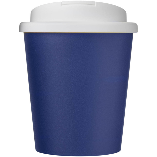 Americano® Espresso 250 ml Isolierbecher mit auslaufsicherem Schraubverschluss - blau - Vorderseite