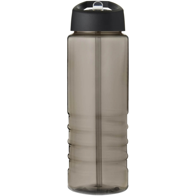 H2O Active® Treble 750 ml Sportflasche mit Ausgussdeckel - charcoal - Vorderseite