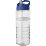 H2O Active® Treble 750 ml Sportflasche mit Ausgussdeckel - transparent - Hauptfoto