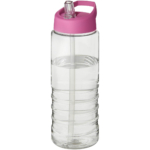 H2O Active® Treble 750 ml Sportflasche mit Ausgussdeckel - transparent - Hauptfoto