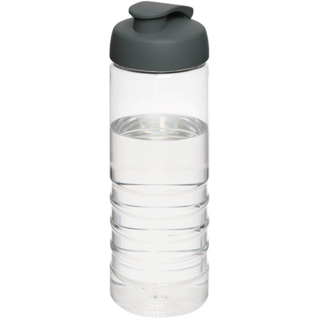 H2O Active® Treble 750 ml Sportflasche mit Klappdeckel - transparent - Hauptfoto