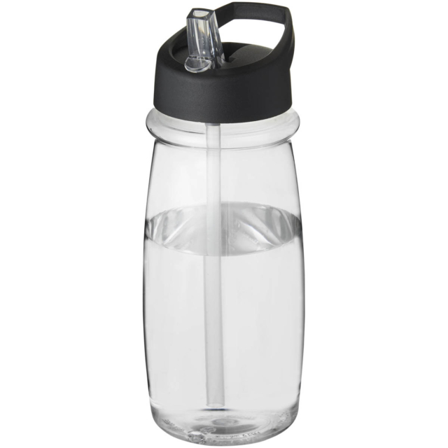 H2O Active® Pulse 600 ml Sportflasche mit Ausgussdeckel - transparent - Hauptfoto