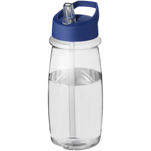 H2O Active® Pulse 600 ml Sportflasche mit Ausgussdeckel - transparent - Hauptfoto