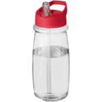 H2O Active® Pulse 600 ml Sportflasche mit Ausgussdeckel - transparent - Hauptfoto