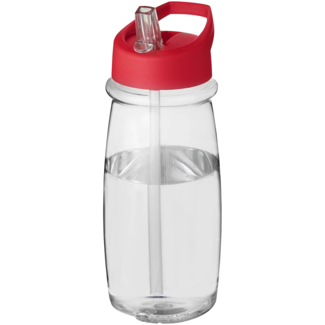 H2O Active® Pulse 600 ml Sportflasche mit Ausgussdeckel - transparent - Hauptfoto