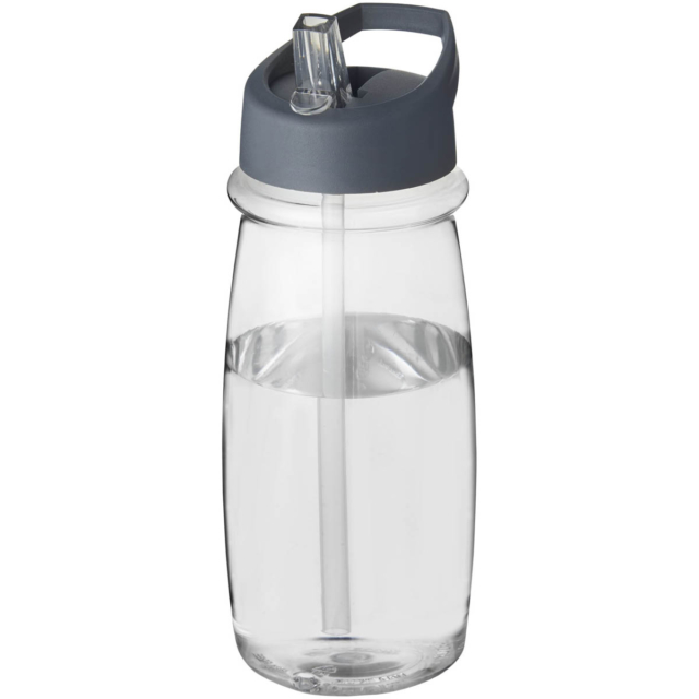 H2O Active® Pulse 600 ml Sportflasche mit Ausgussdeckel - transparent - Hauptfoto